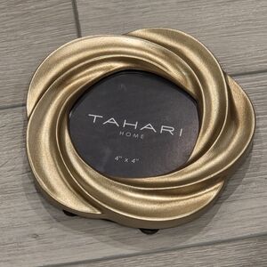 Gold Swirl Photo Frame by Tahari 4x4 Home